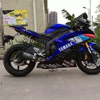 06R6全段兄弟排气， 广州番禺出06R6直接上全段兄弟排气，声浪无敌给油喷火，成色不错