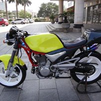 广西玉林代友出售 （经典大单缸）SUZUKI铃木鹅GOOSE-350 街车 价格：5500