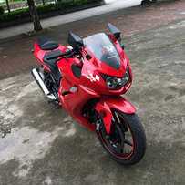 骚！09川崎小忍者ZX250R（带牌照）美版原版原漆精神发售