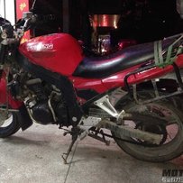银钢250 改ZZR250双缸发动机