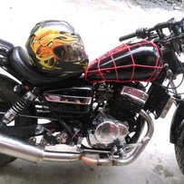 出售台双缸250油冷复古车