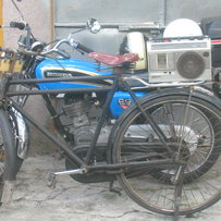 2500出蓝色老本田CG125,自刀300