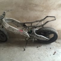 欧版TZR125车架